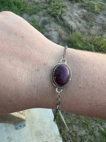 Purple Spiny Bracelet