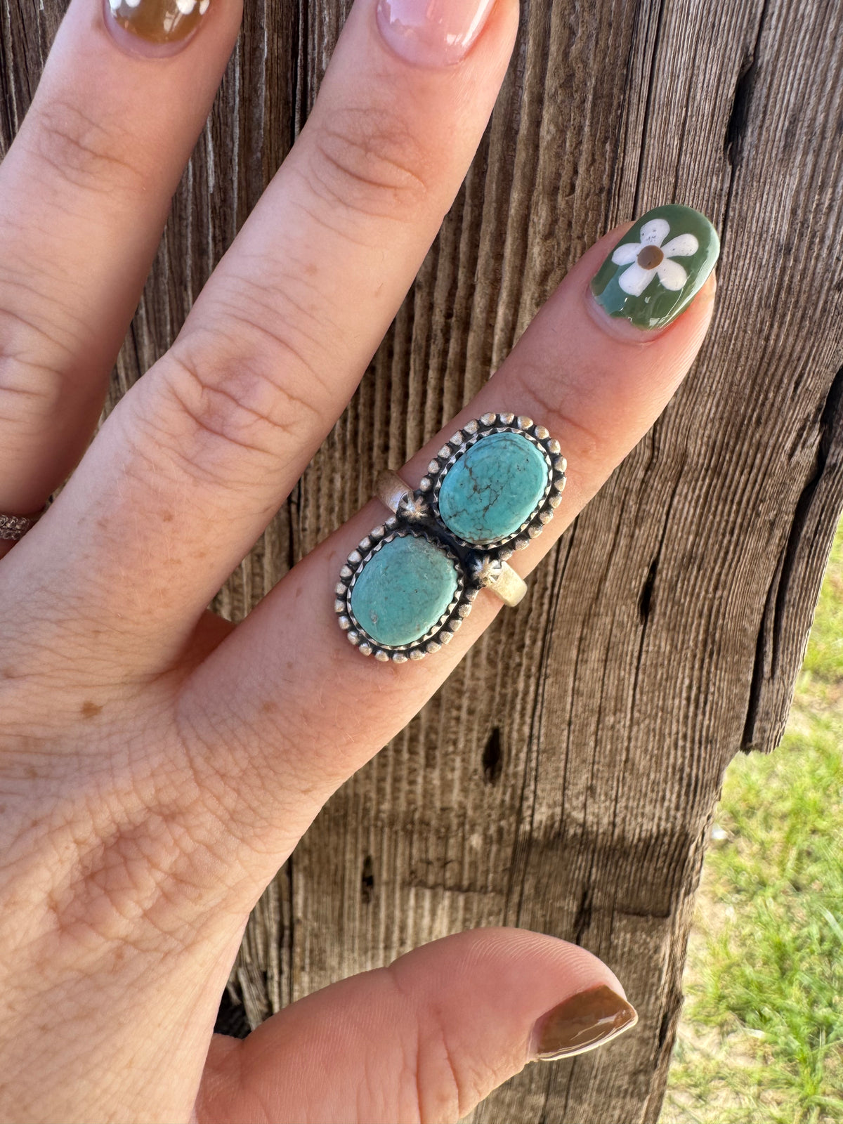 Turquoise Adjustable Ring