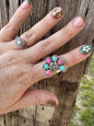 Cotton Candy Adjustable Ring