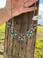 Cotton Candy Butterfly Necklace