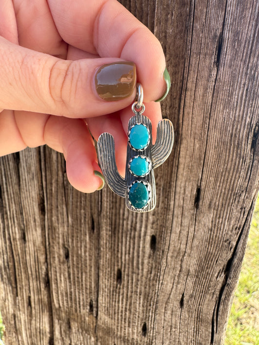 Cactus Pendant #1
