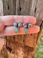 Cotton Candy & Kingman Studs