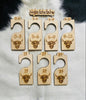 Highland Cow closet dividers