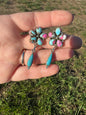 Cotton Candy Flower Dangles