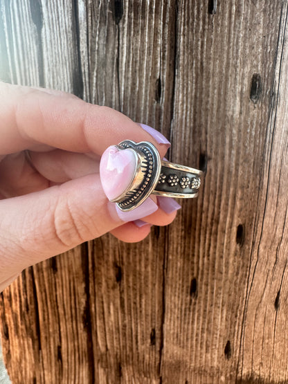 Size 7.5 Heart Ring