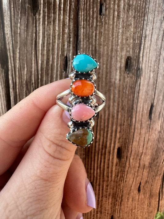 Size 7 Muti Stone Ring