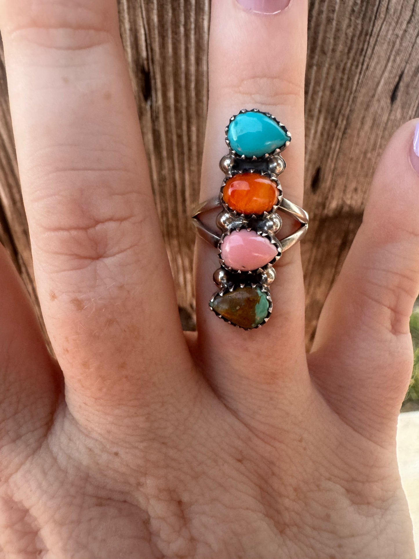 Size 7 Muti Stone Ring