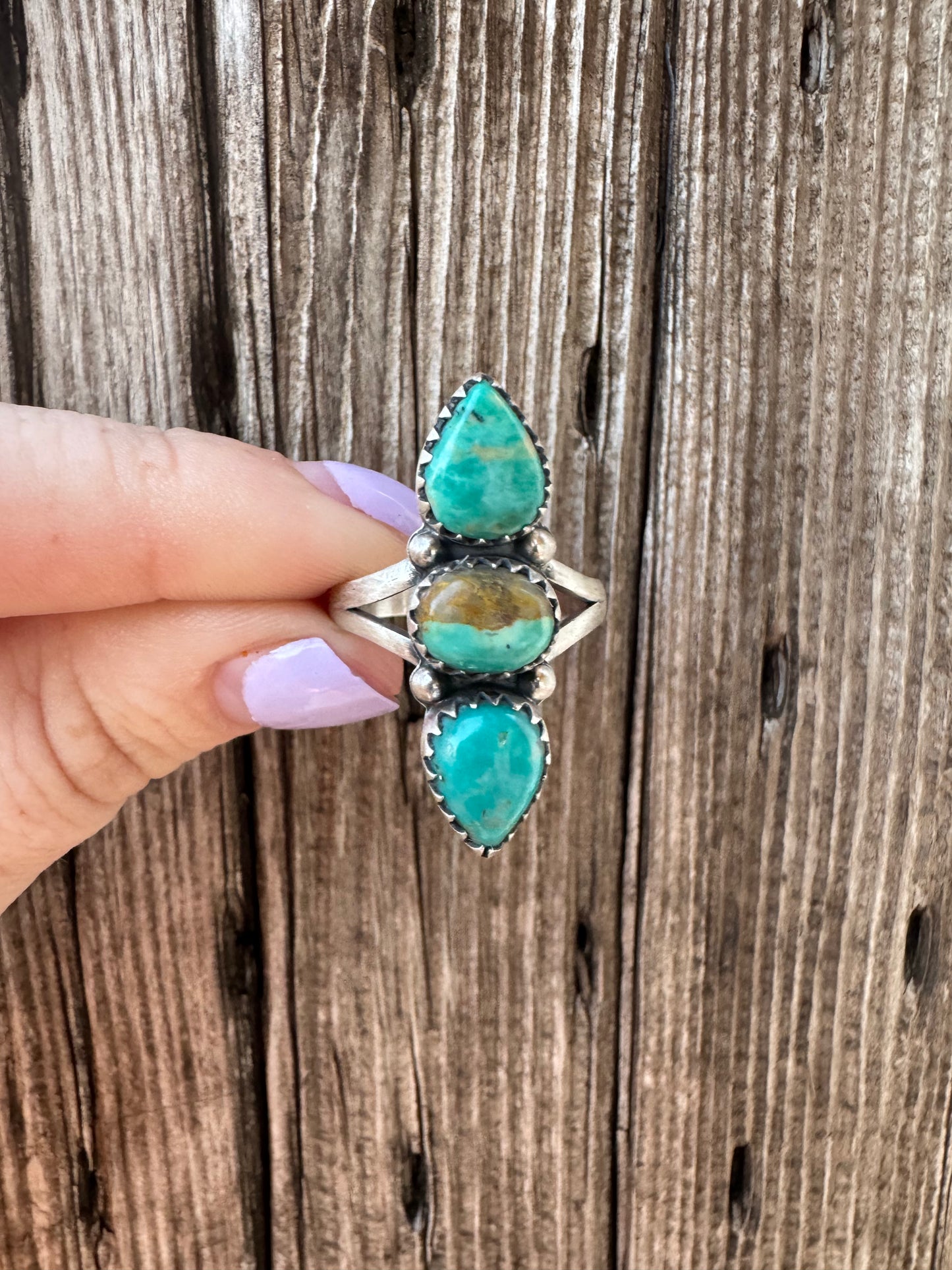 Size 9.5 Turquoise Ring