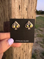 Palomino Spade Earrings