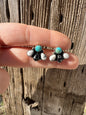 White Buffalo & Turquoise Clusters