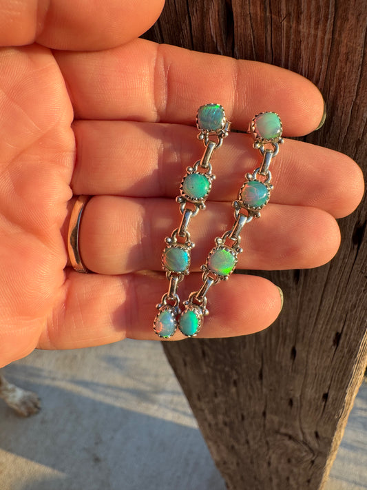 Aurora Opal Dangles