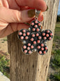 Statement Pink Conch Flower Pendant