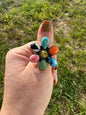 Muti Stone Ring -Adjustable